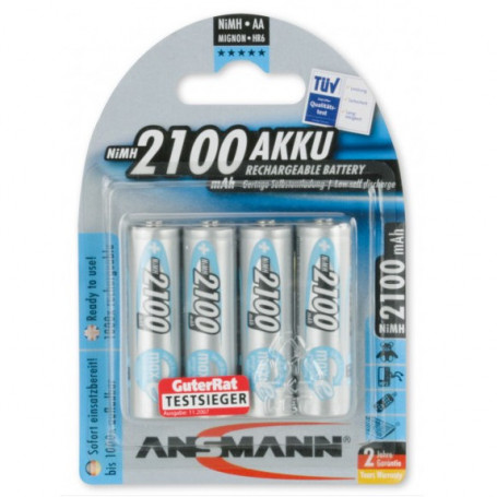 Ansmann AA 2100mAh 4 pack