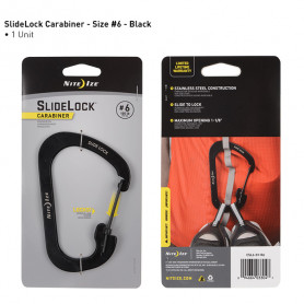 SlideLock Carabiner Size 6