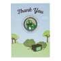 Thank You Card with Geocoin