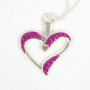 Eternal Love Geocoin - A Gift of Love edition - Satin silver/pink