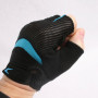 Fietshandschoenen CoolGloves blauw half-vinger
