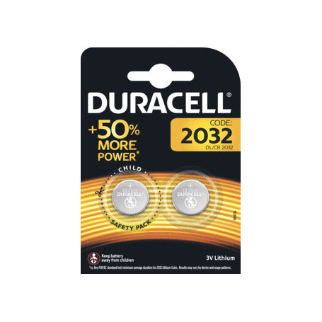 Duracell - 2 x CR2032 Lithium batterij