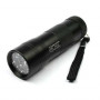 UV flashlight 12 LED black
 Additional batteries-3 x AAA batteries