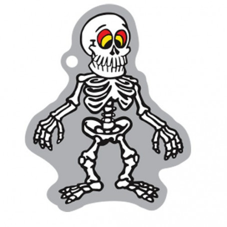 Halloween - Shakes the Skeleton travel tag