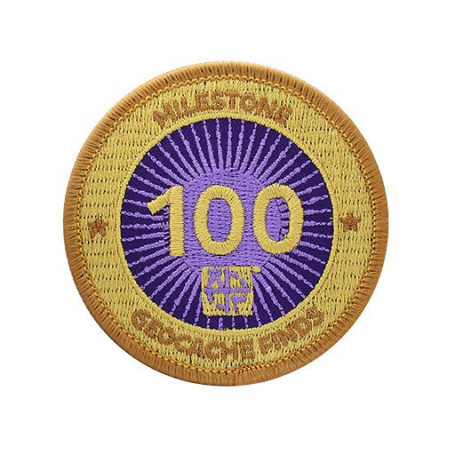 Milestone Badge - 100 Finds