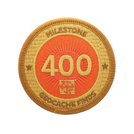 Milestone Badge - 400 Finds