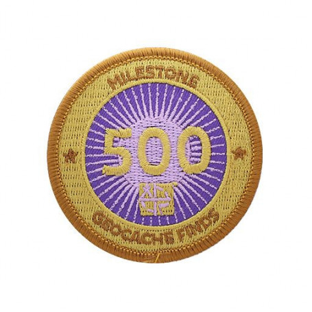 Milestone Badge - 500 Finds