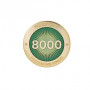 Milestone Pin - 8000 Finds