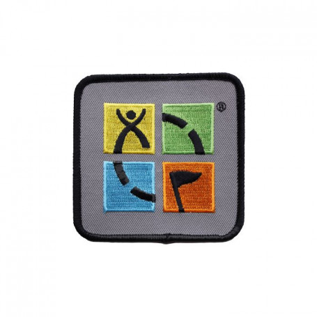 Badge Groundspeak 4 color logo