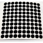 Reflector folie - 100 x Dots - black