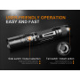 Fenix UC35 V2.0 rechargeable flashlight