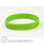 Wristband - Geocaching, this is our world - green