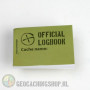 Logbook Green Geocaching, 35x50mm, 100 logs