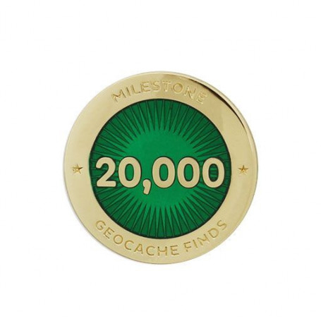 Milestone Pin - 20.000 Finds