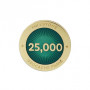 Milestone Pin - 25.000 Finds