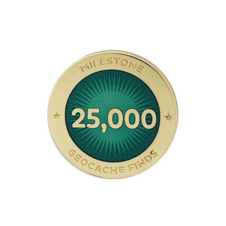 Milestone Pin - 25.000 Finds