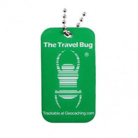 QR Travel Bug® - Green