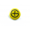 Geocaching Logo - Button, geel (Nr. 13)