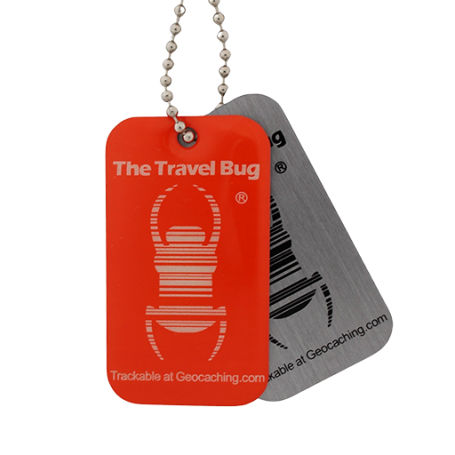 QR Travel Bug® - Oranje