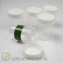 Micro container 40 ml white cap, 5 pcs