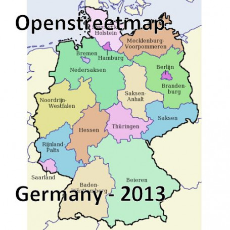 cafetaria heet dividend Openstreetmap - Duitsland MicroSD