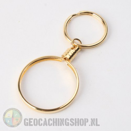 Coin ring Goud 42mm