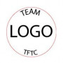 Log stamp - Printer - 12 mm circle - Own text/logo