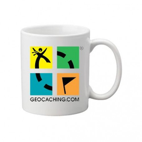 Coffee + tea Mug: Groundspeak Logo