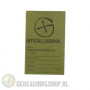 Logbook Green Geocaching, 80x50mm, 50 pag.