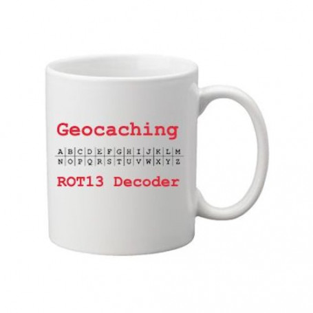 Kaffee + Teebecher: ROT 13 decoder