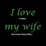 Hoody "Love my wife" - Geocachingshop.nl