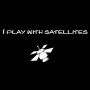 Hoody "I play with satelites" | Geocachingshop.nl