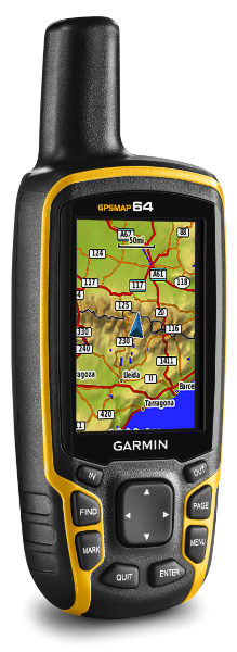 GPSMAP 64 kaartscherm