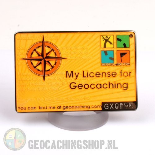 My Geocaching License