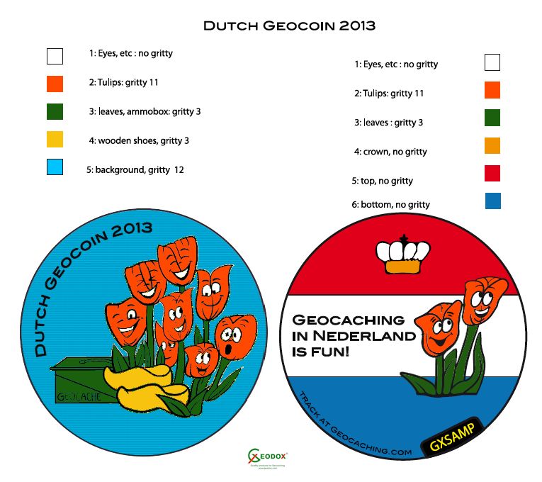Dutch Geocoin 2013