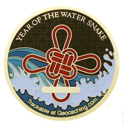 Year of the snake geocoin