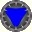 Bermuda Triangle Geocoin Icon 32 Pixel